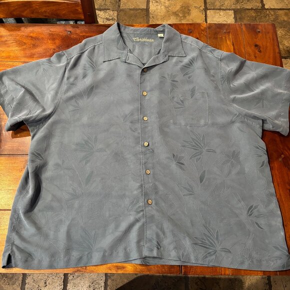 Lot of two Caribbean Mens Button Up Shirts - Size 4XB - Picture 3 of 3